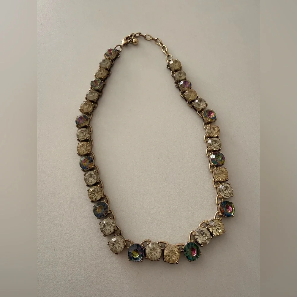 Rhinestone Gem necklace